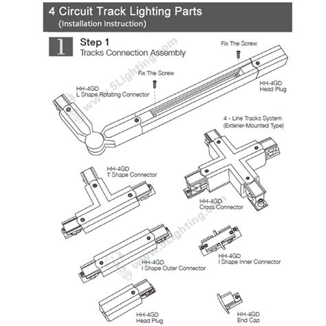 track lighting parts